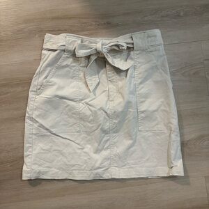 Loft Cream Skirt